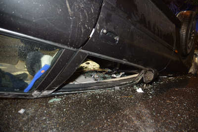 Plochingen: Nicht aufgepasst und auf dem Dach gelandet